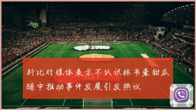 科比对媒体表示不认识林书豪甜瓜暗中推动事件发展引发热议